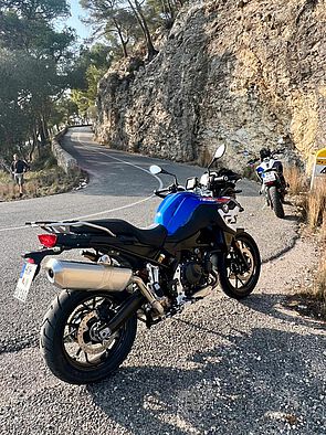 Motorradvermietung BMW F 800 GS 3