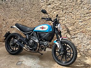 Ducati Scrambler Sonderlackierung Martini 1
