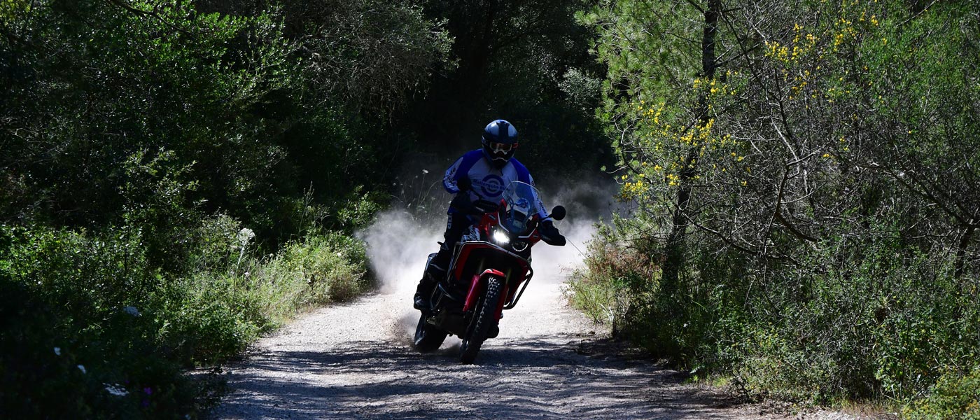 Africa Twin im Kurvenrausch