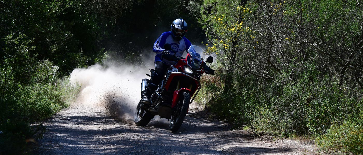 Africa Twin im Kurvenrausch