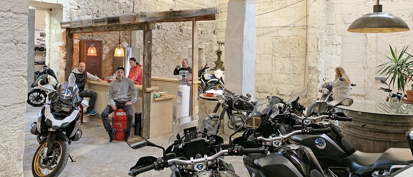 Die Motorrad-Fabrica. Wohlfühlen inklusive.