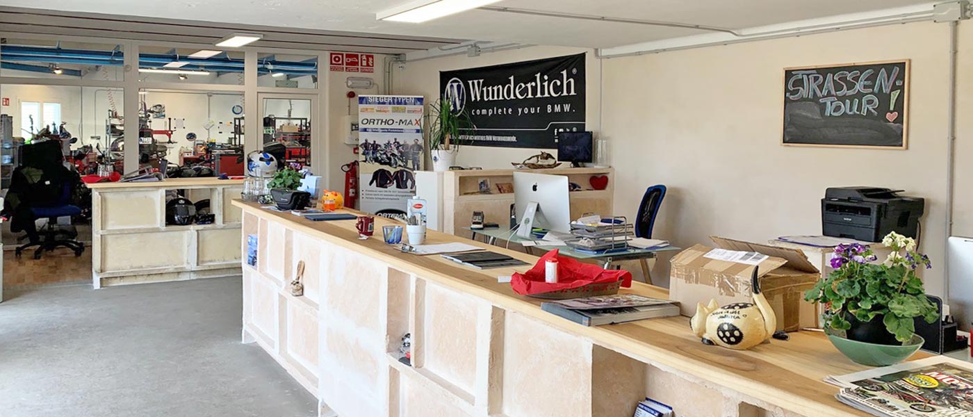Bequem anmelden – unser neues, helles Büro